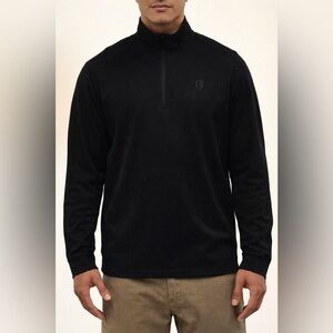 Bench Men's Urbanwear Moisture Wicking Full Zip Knit Jacket / Black Sizes S,M,L